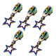 Rainbow Zip Pull - Star